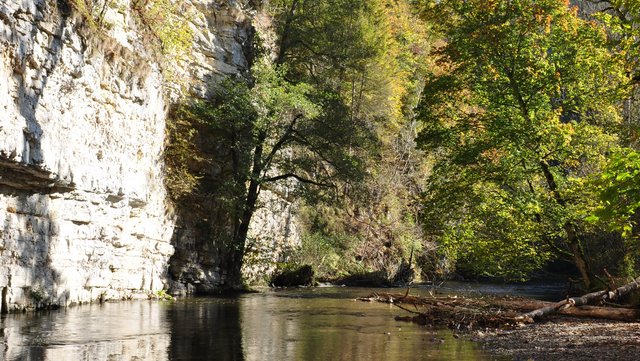 Wutachschlucht Flussansicht